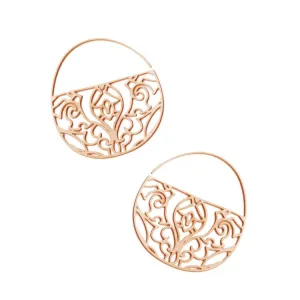 Pattern No. 5 Tiny Hoop Earring