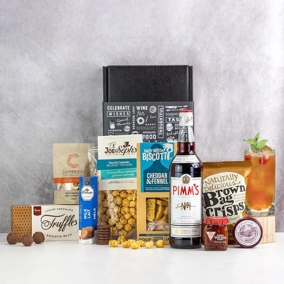 Pimms and Savouries Luxury Hamper