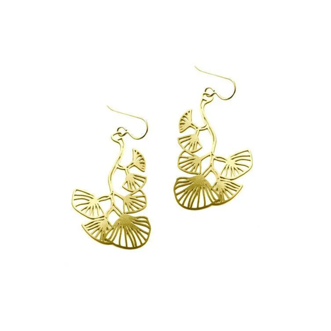 Pine Branch Earrings