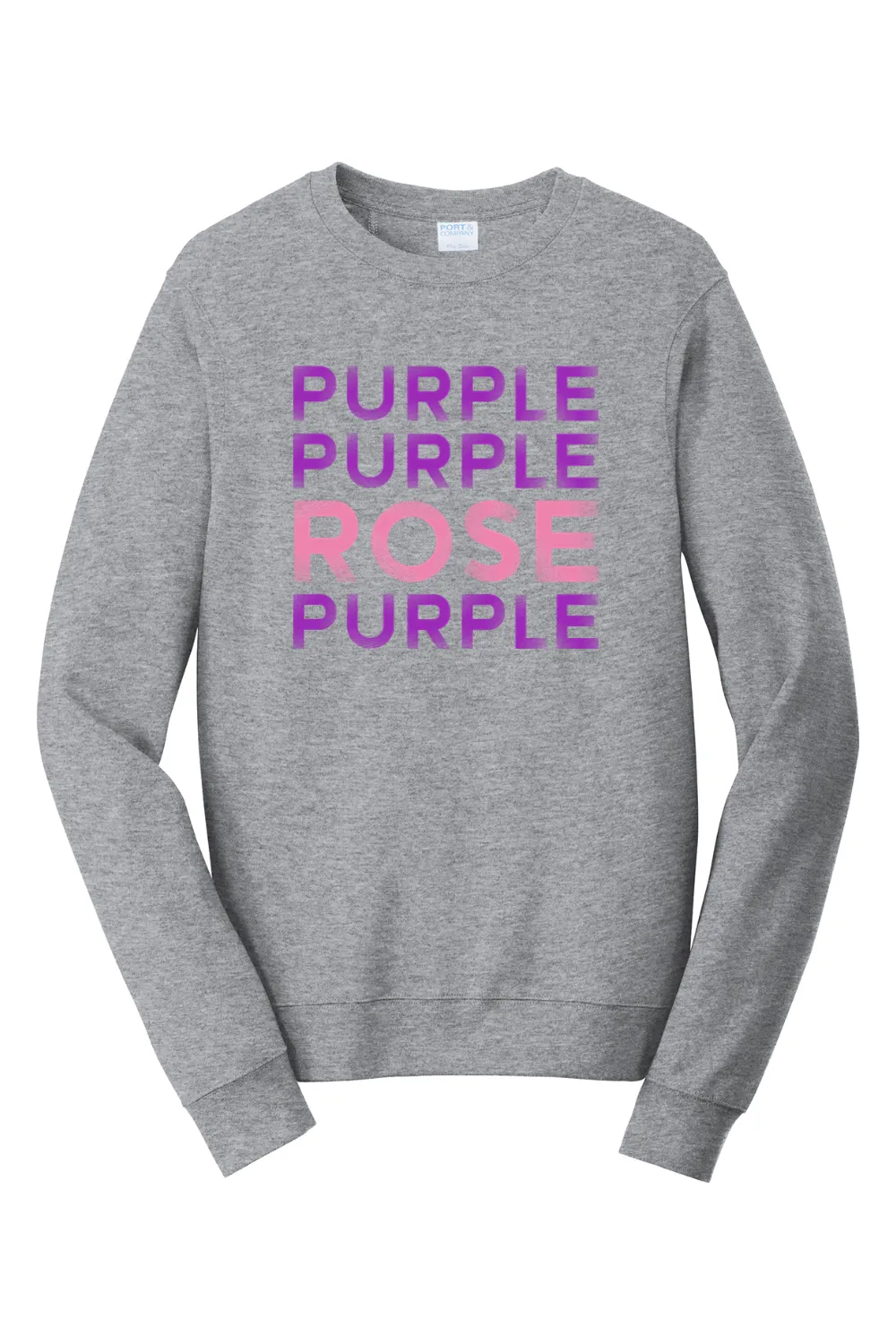 Purple Purple Rose Purple - Advent Crewneck Sweatshirt