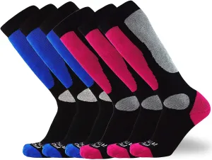 Ski Socks for Boys, Girls – Snowboarding, Winter, Cold Weather