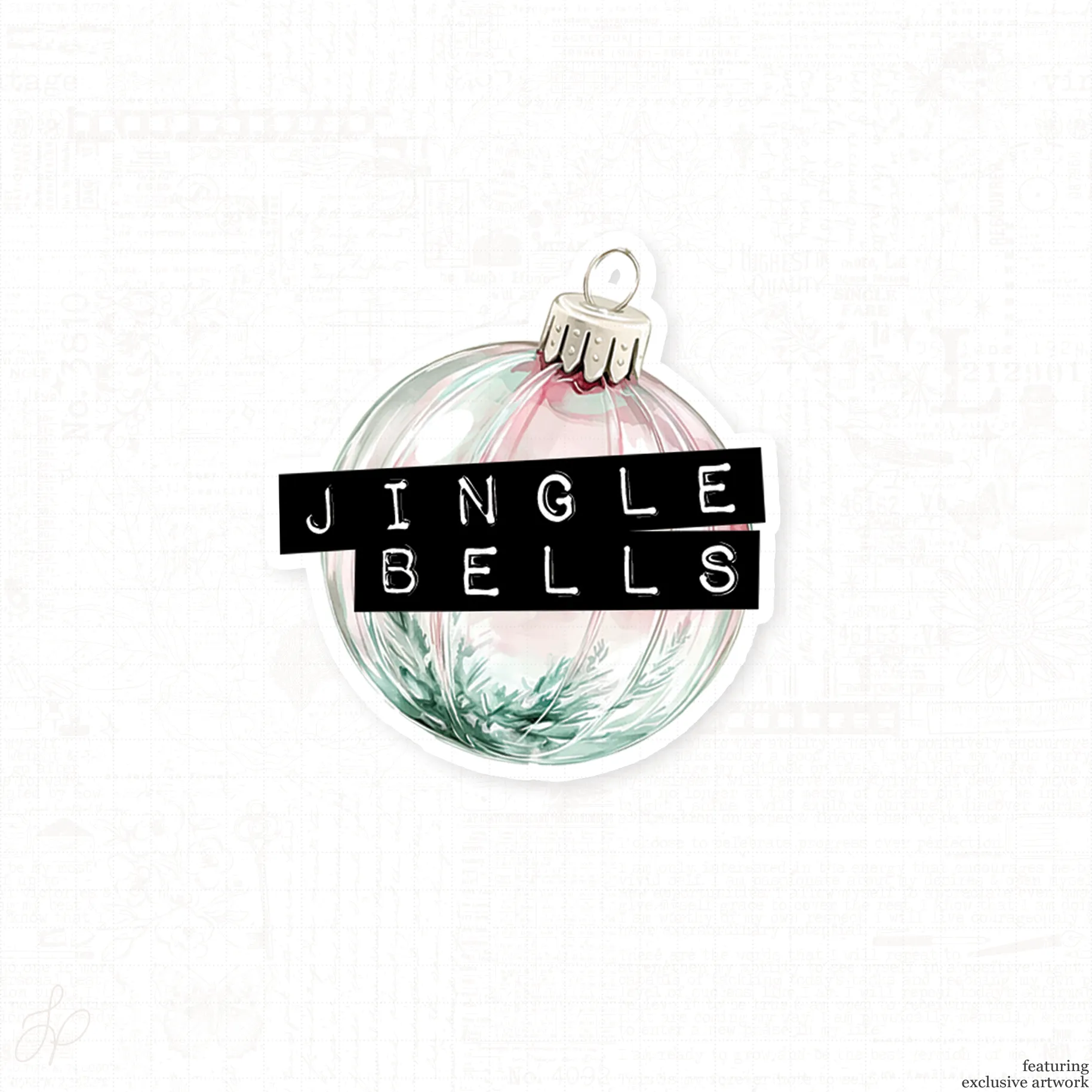 Sweet Ornaments Vinyl Decal