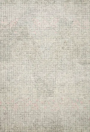 Tatum Rug in Grey & Blush