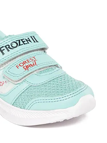 toothless Disney Frozen Kids Girls Sea Green Sports Shoes(FZPGSP3002-10-11Y)