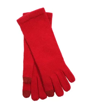 Touch Gloves in Cherry