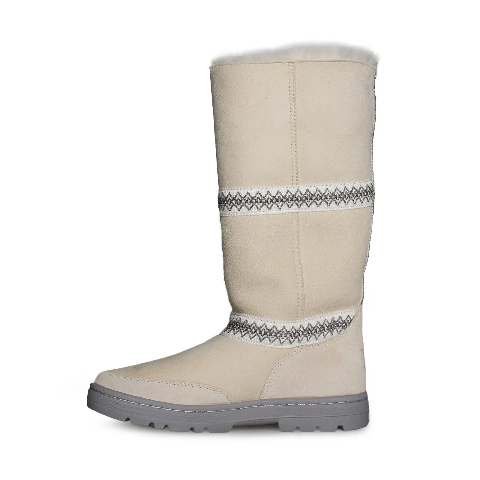 UGG Sundance Revival White Boots - Women's