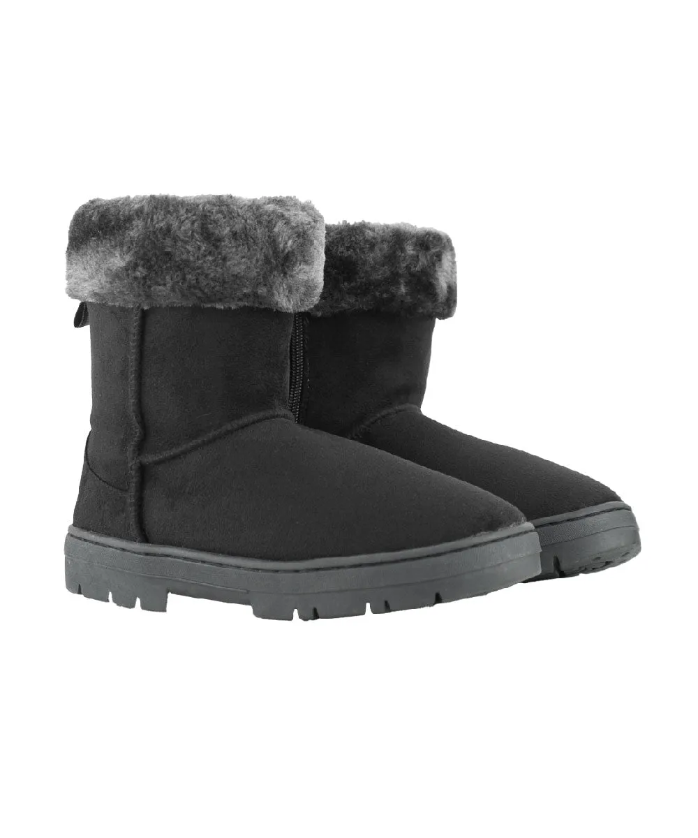 Unisex Basic Mid-Length Snow Boots