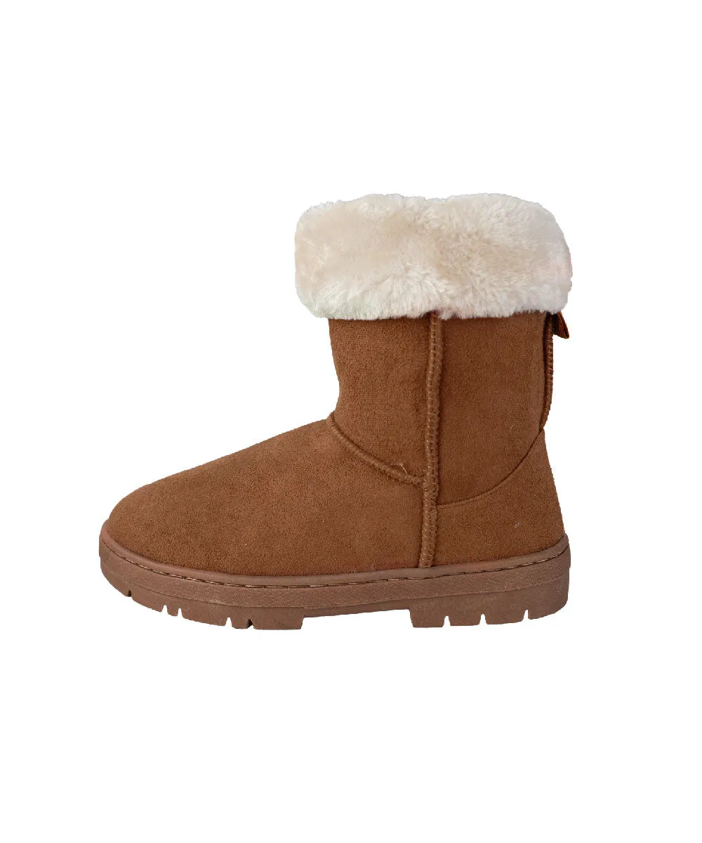 Unisex Basic Mid-Length Snow Boots