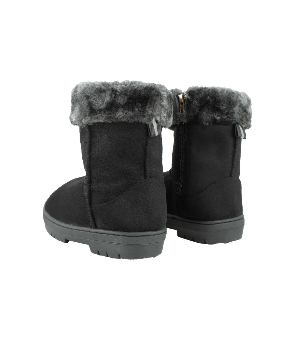 Unisex Basic Mid-Length Snow Boots