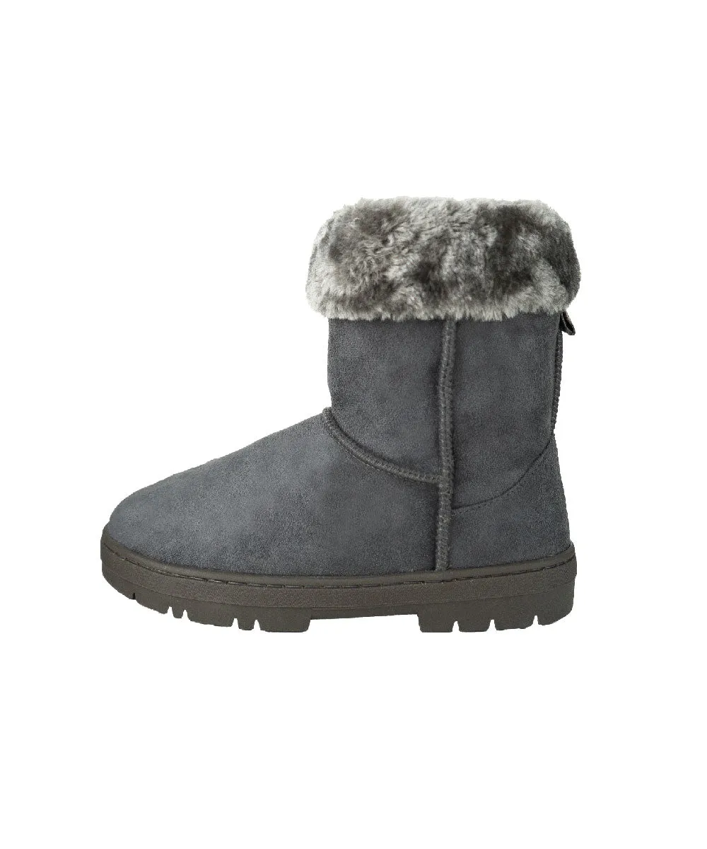 Unisex Basic Mid-Length Snow Boots