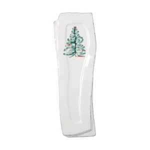 VIETRI Lastra Holiday Spoon Rest