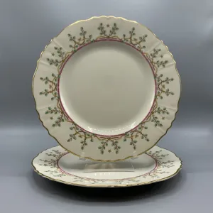 Vintage Syracuse China Company “Pendleton” Dinner Plates Set/2 /hg